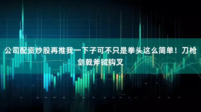 公司配资炒股再推我一下子可不只是拳头这么简单！刀枪剑戟斧钺钩叉
