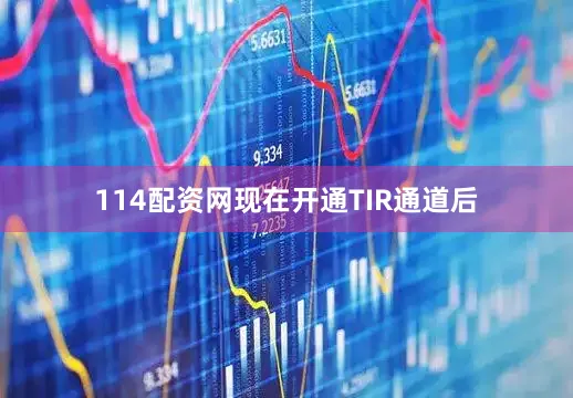 114配资网现在开通TIR通道后